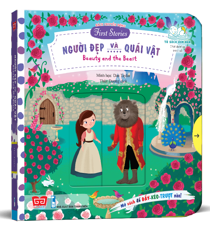 sách tương tác chuyển động - thế giới cổ tích - hộp 1 (3 tập)