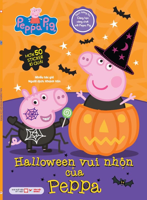 Sach Tuong Tac - Cung Hoc Cung Choi Voi Peppa Pig - Halloween Vui Nhon Cua Peppa