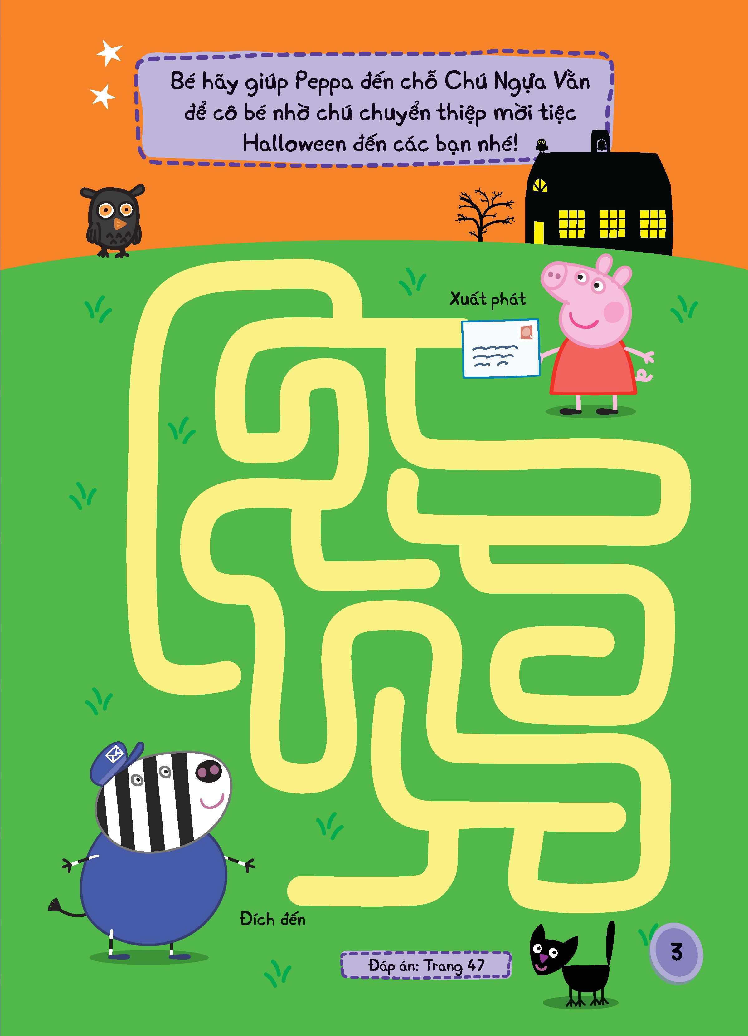 Sach Tuong Tac - Cung Hoc Cung Choi Voi Peppa Pig - Halloween Vui Nhon Cua Peppa