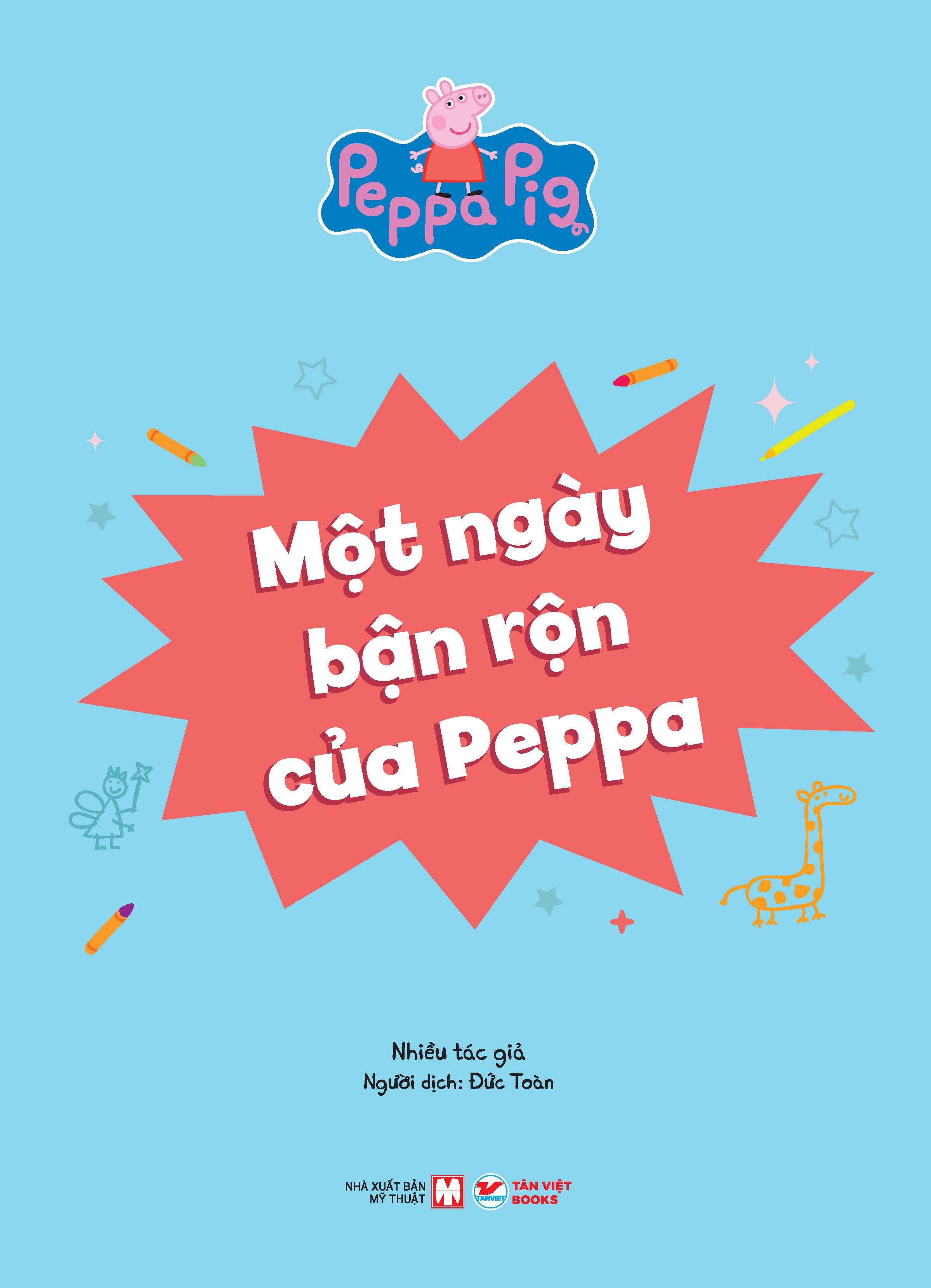 Sach Tuong Tac - Cung Hoc Cung Choi Voi Peppa Pig - Mot Ngay Ban Ron Cua Peppa