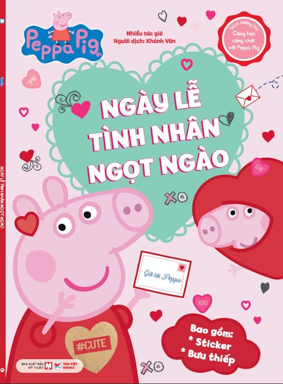 Sach Tuong Tac - Cung Hoc Cung Choi Voi Peppa Pig - Ngay Le Tinh Nhan Ngot Ngao