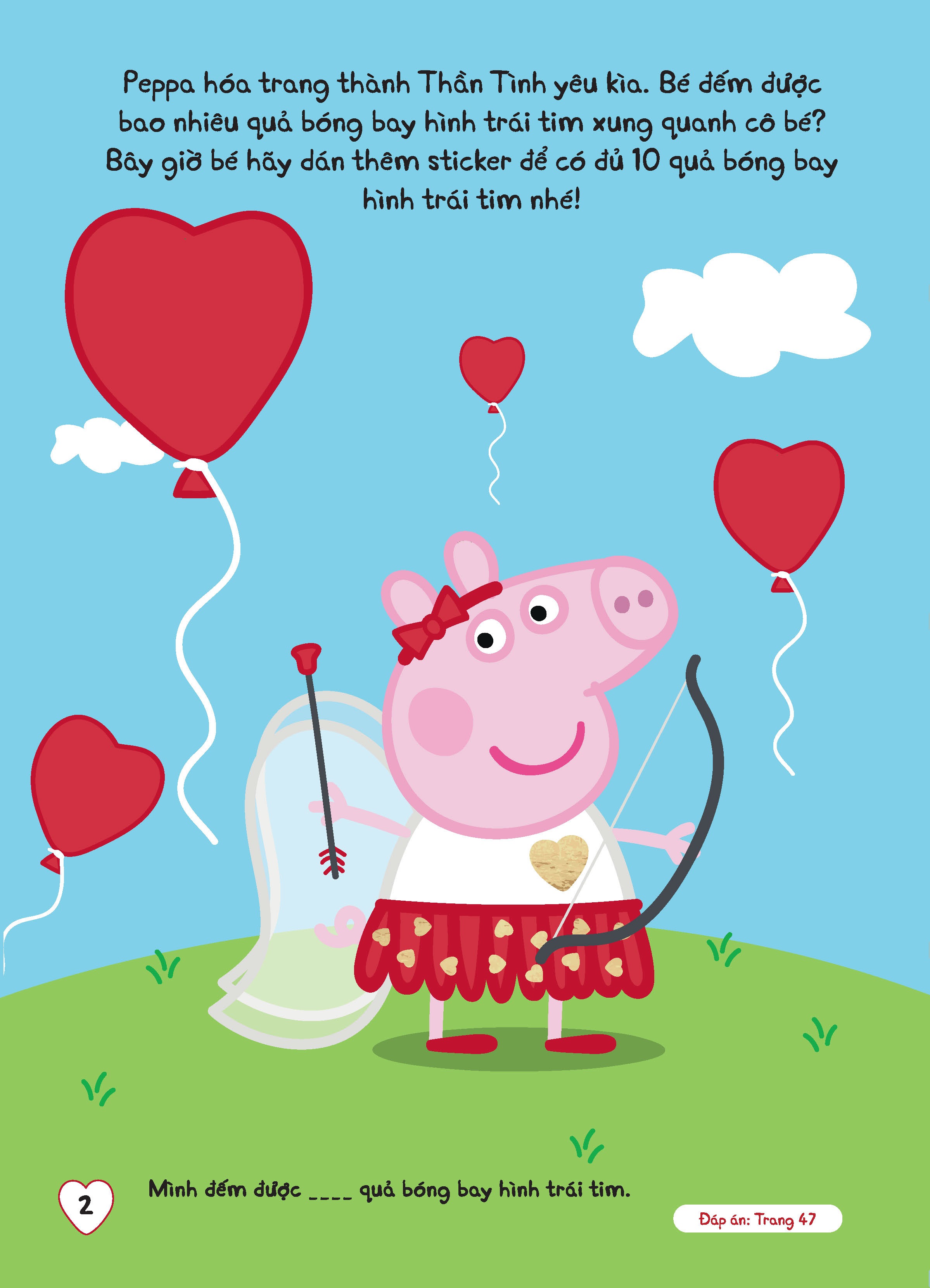 Sach Tuong Tac - Cung Hoc Cung Choi Voi Peppa Pig - Ngay Le Tinh Nhan Ngot Ngao