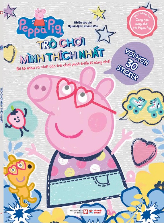 Sach Tuong Tac - Cung Hoc Cung Choi Voi Peppa Pig - Tro Choi Minh Thich Nhat