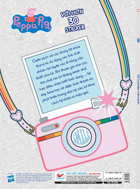 Sach Tuong Tac - Cung Hoc Cung Choi Voi Peppa Pig - Tro Choi Minh Thich Nhat