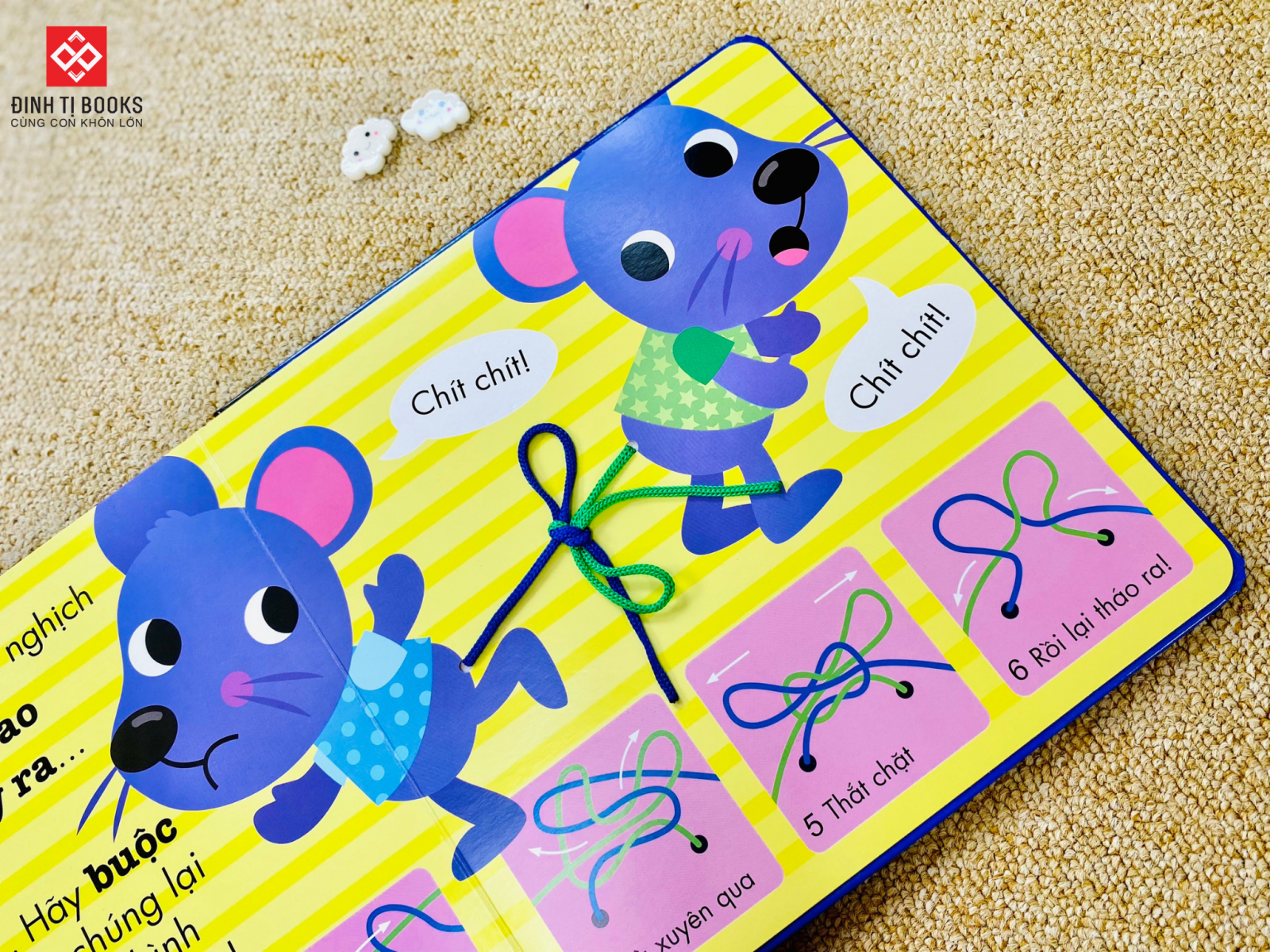 sách tương tác - kỹ năng vận động tinh cho bé (dành cho trẻ từ 0-6 tuổi)