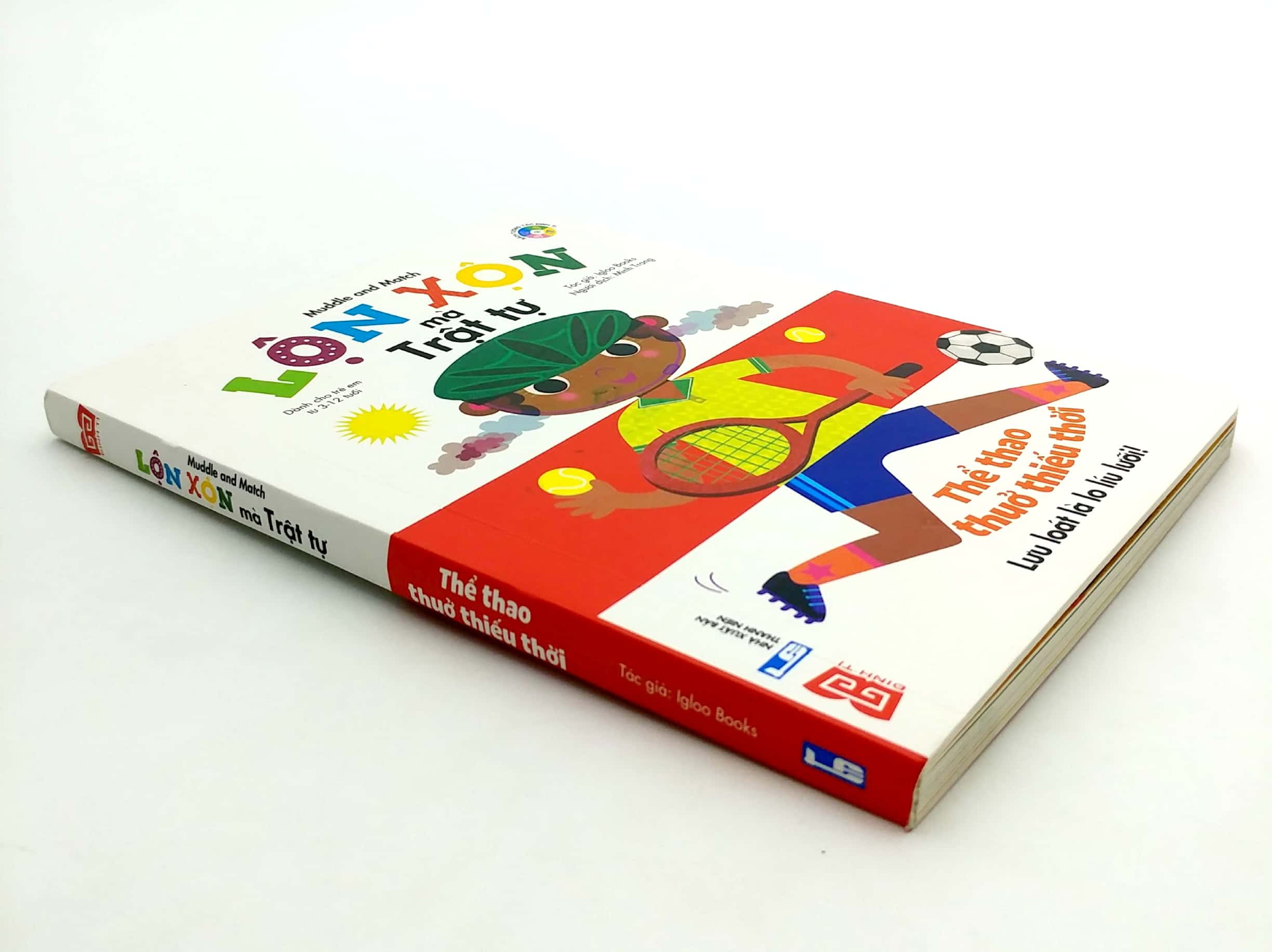 sách tương tác - muddle and match - lộn xộn mà trật tự - thể thao thuở thiếu thời