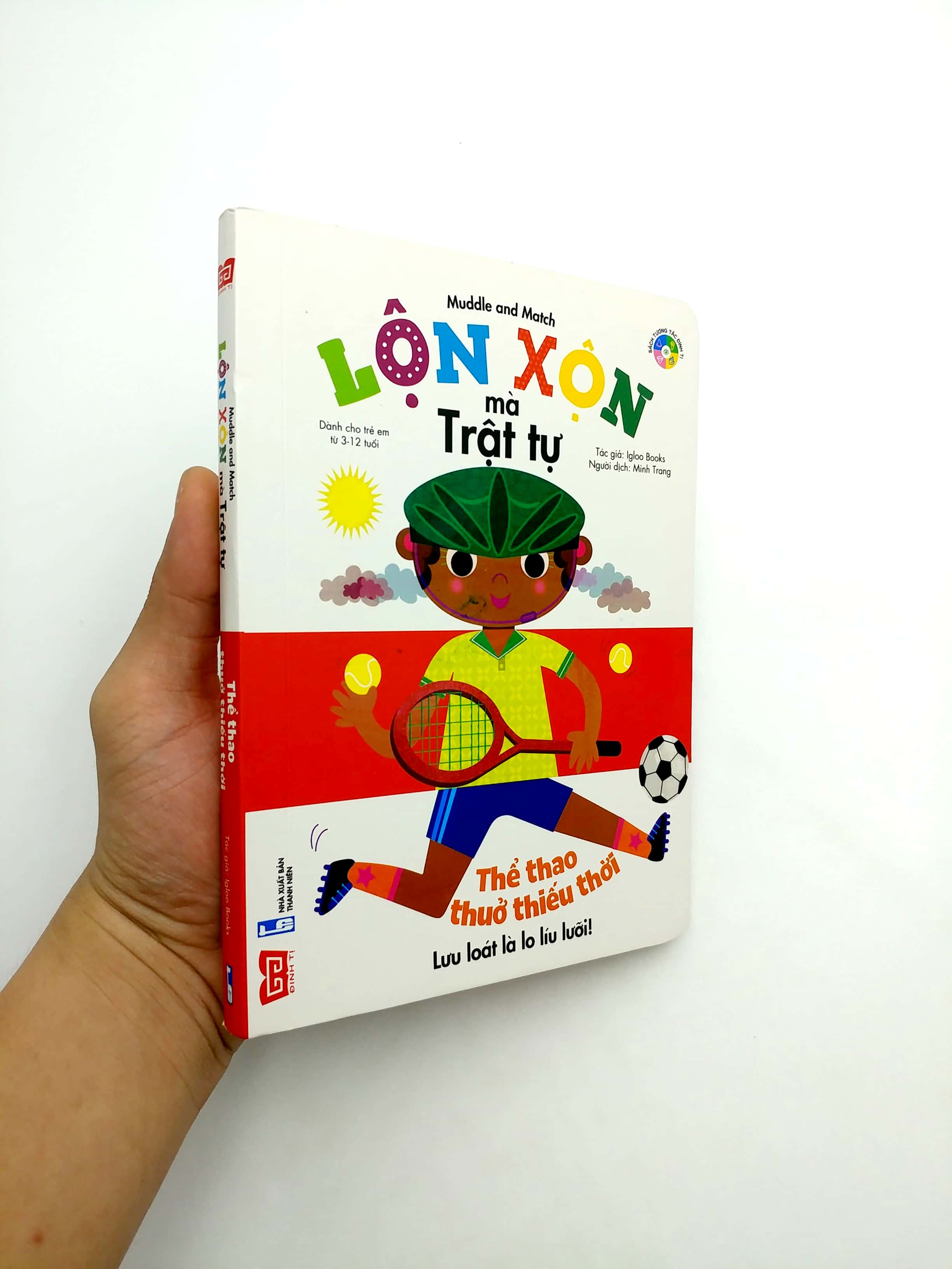 sách tương tác - muddle and match - lộn xộn mà trật tự - thể thao thuở thiếu thời