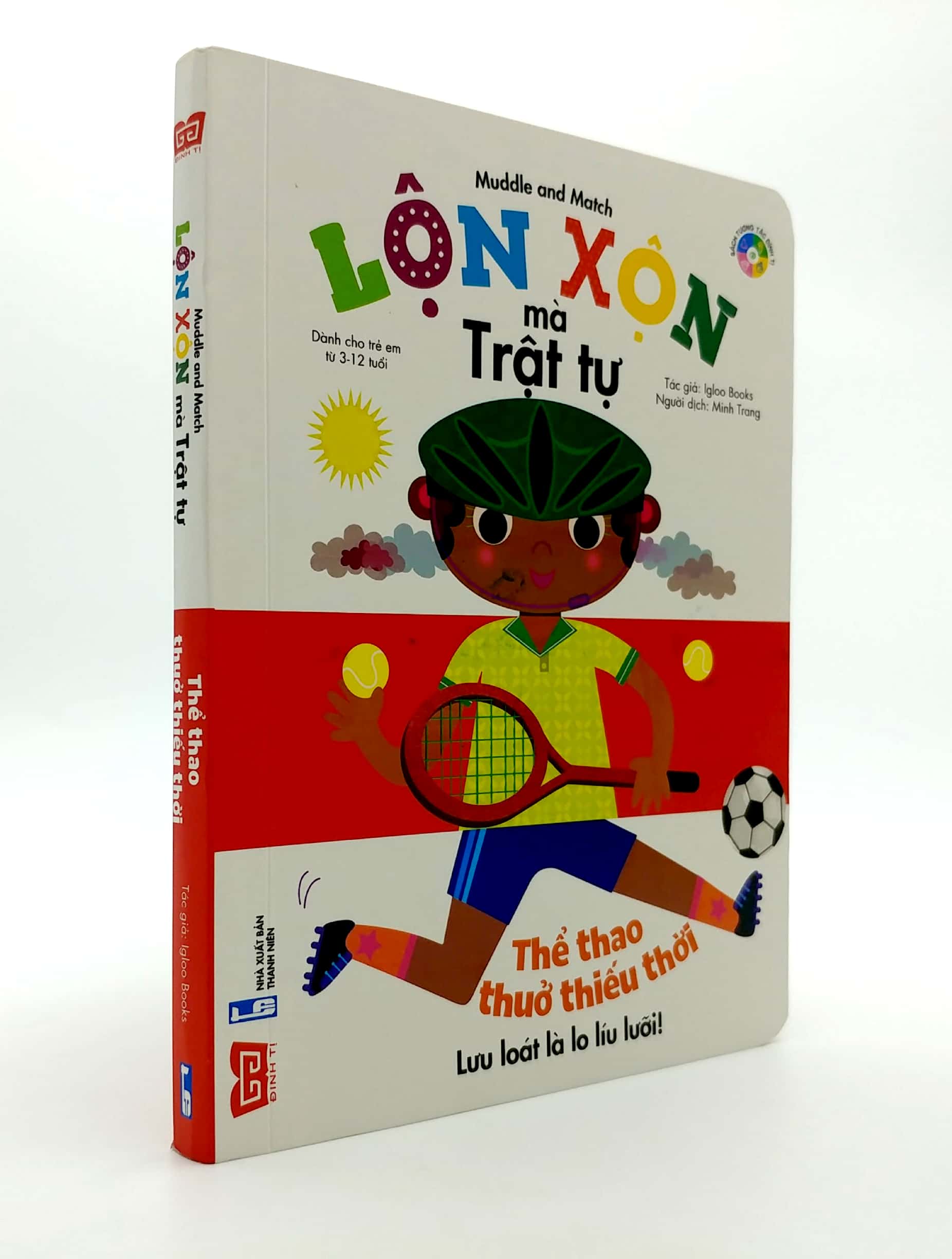 sách tương tác - muddle and match - lộn xộn mà trật tự - thể thao thuở thiếu thời
