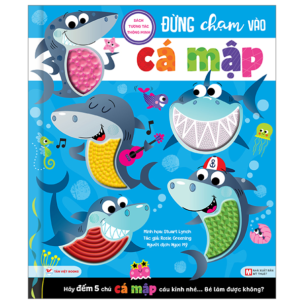 sách tương tác thông minh - đừng chạm vào cá mập
