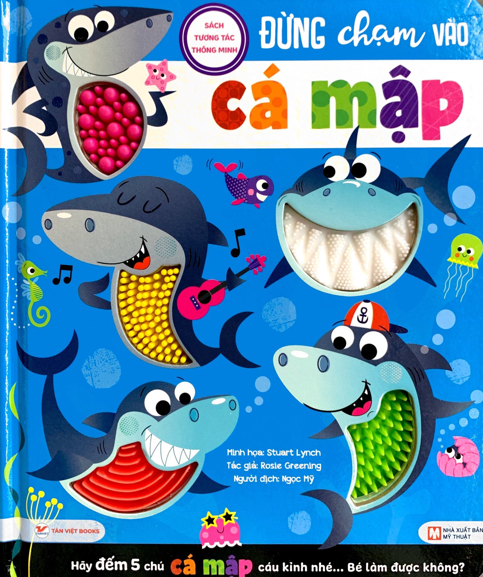 sách tương tác thông minh - đừng chạm vào cá mập