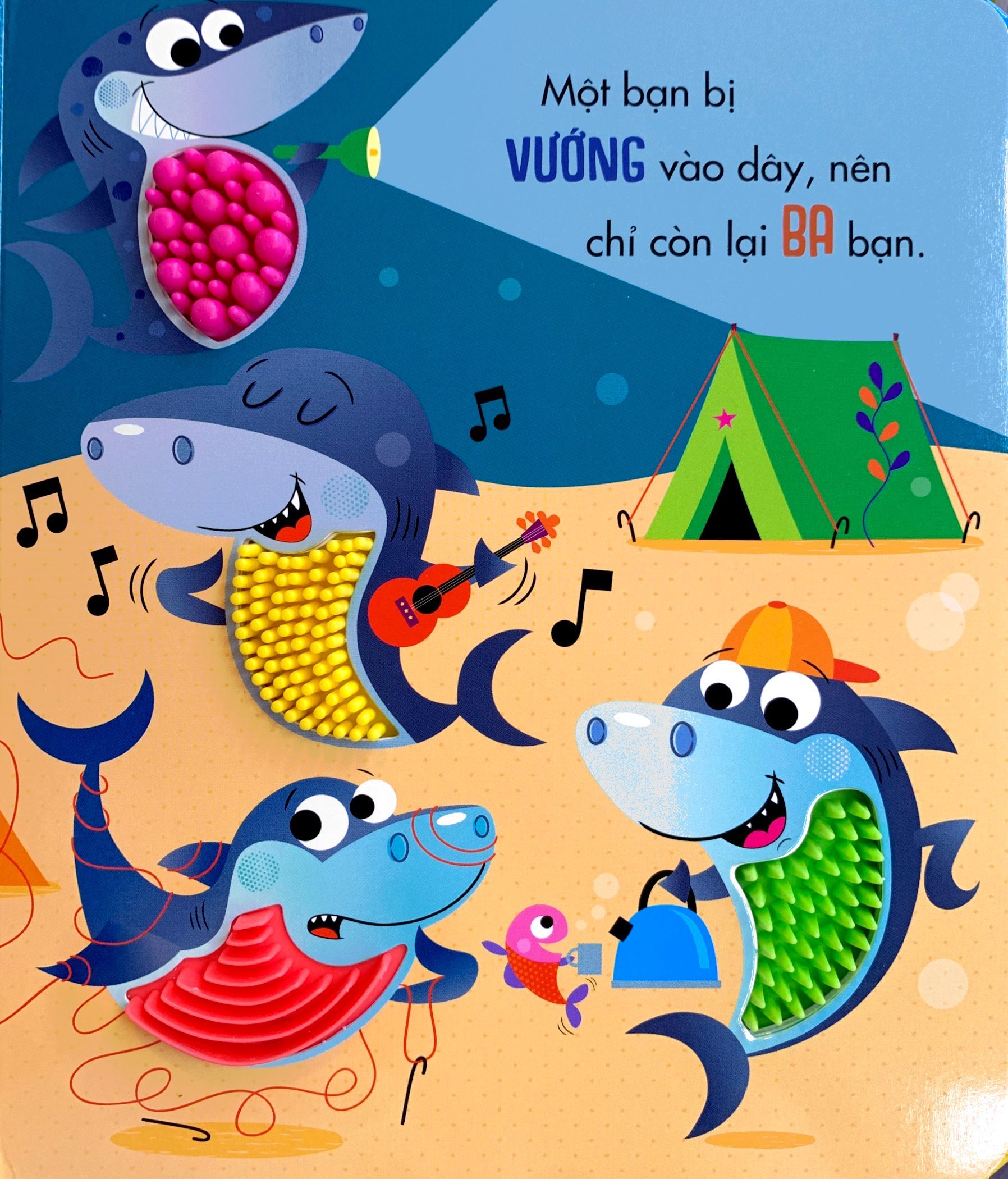 sách tương tác thông minh - đừng chạm vào cá mập