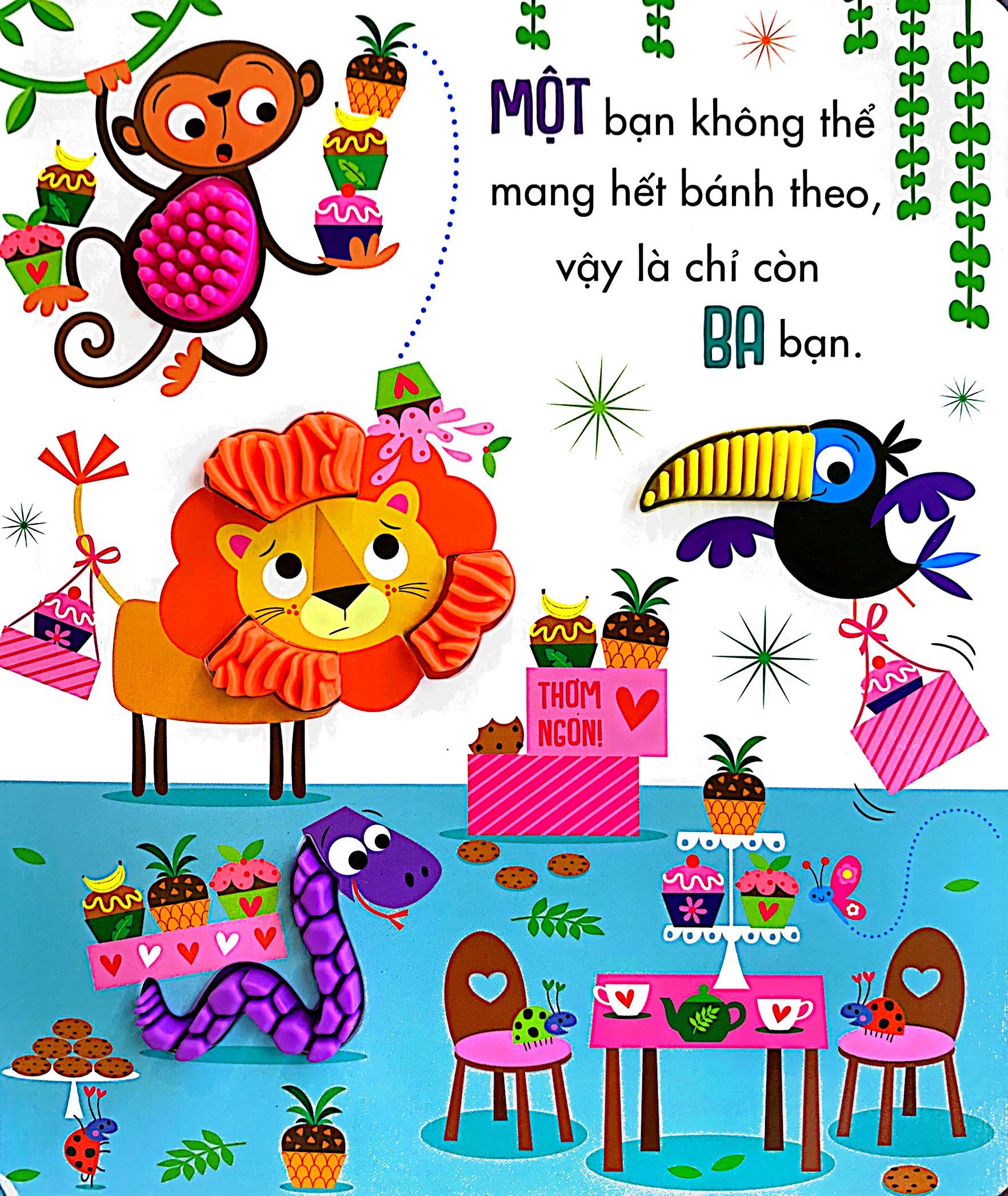 sách tương tác thông minh - đừng chạm vào động vật hoang dã