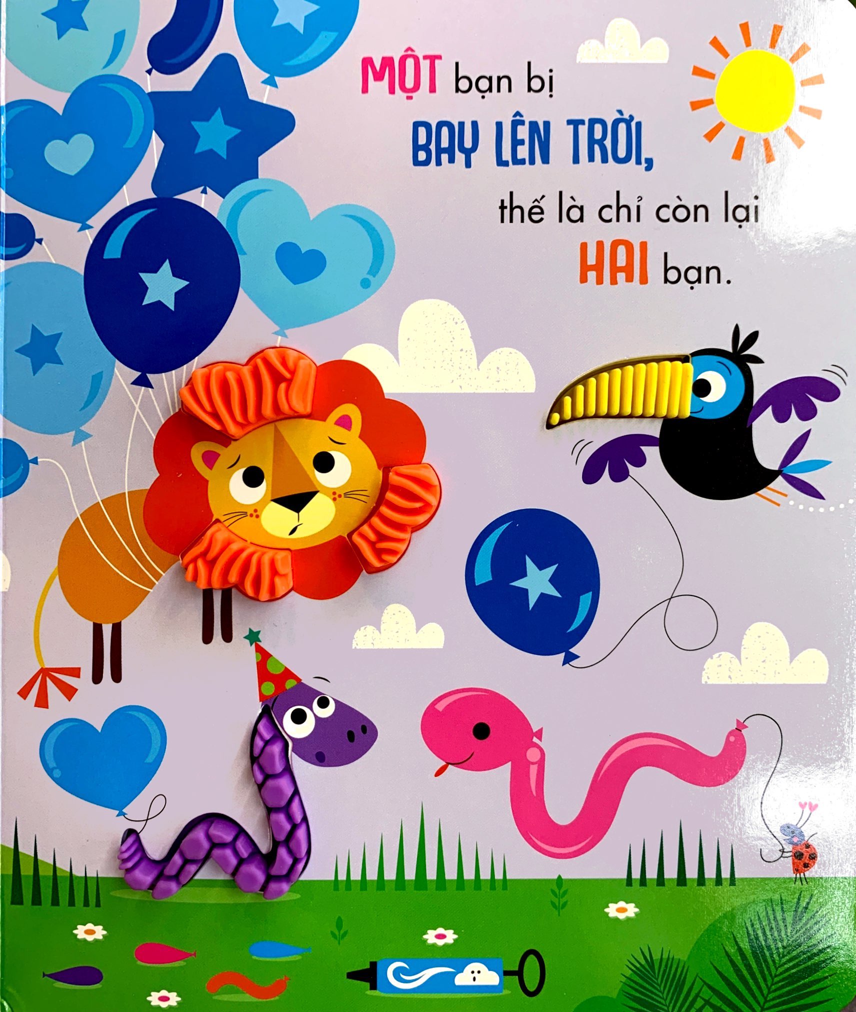 sách tương tác thông minh - đừng chạm vào động vật hoang dã