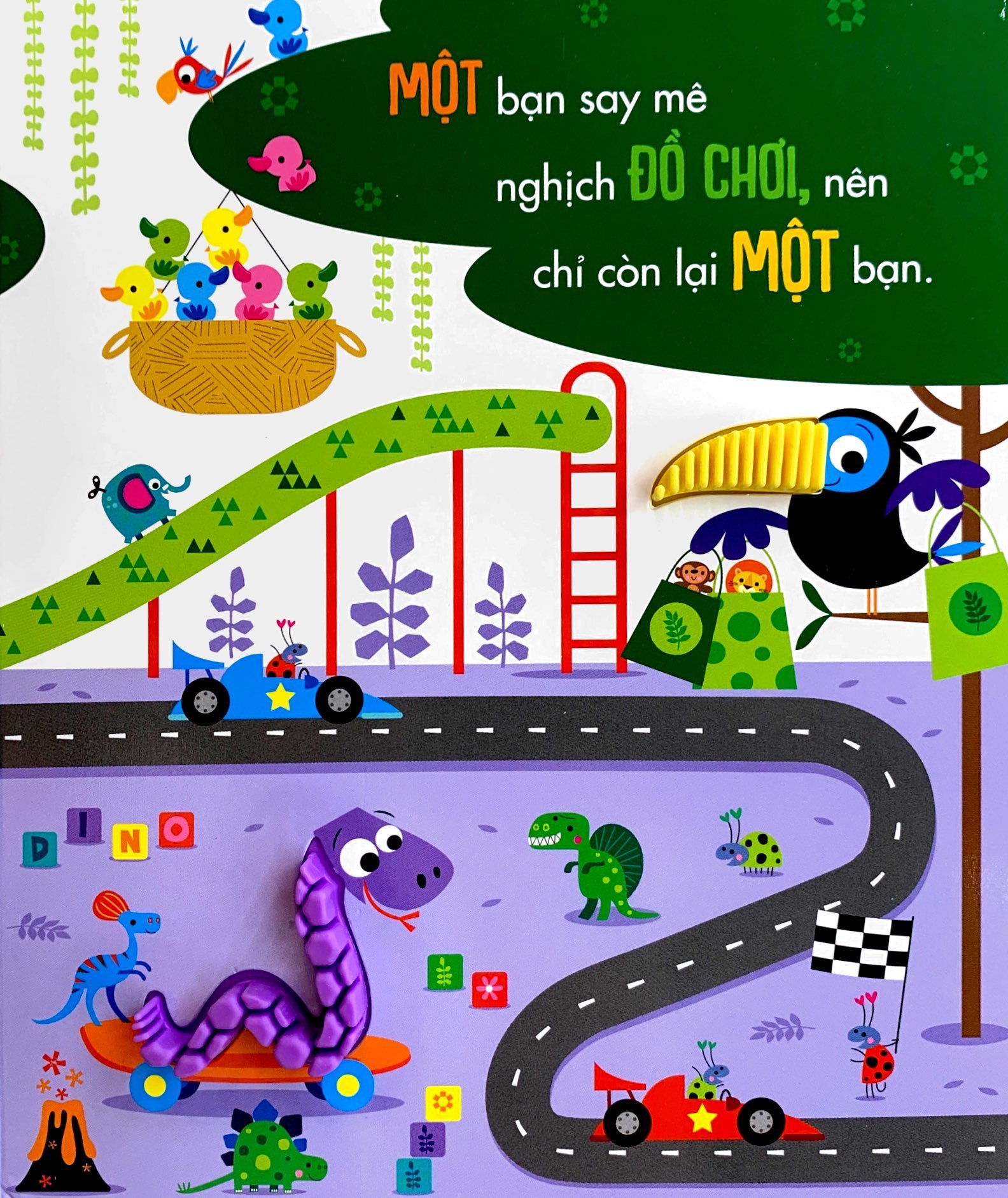 sách tương tác thông minh - đừng chạm vào động vật hoang dã