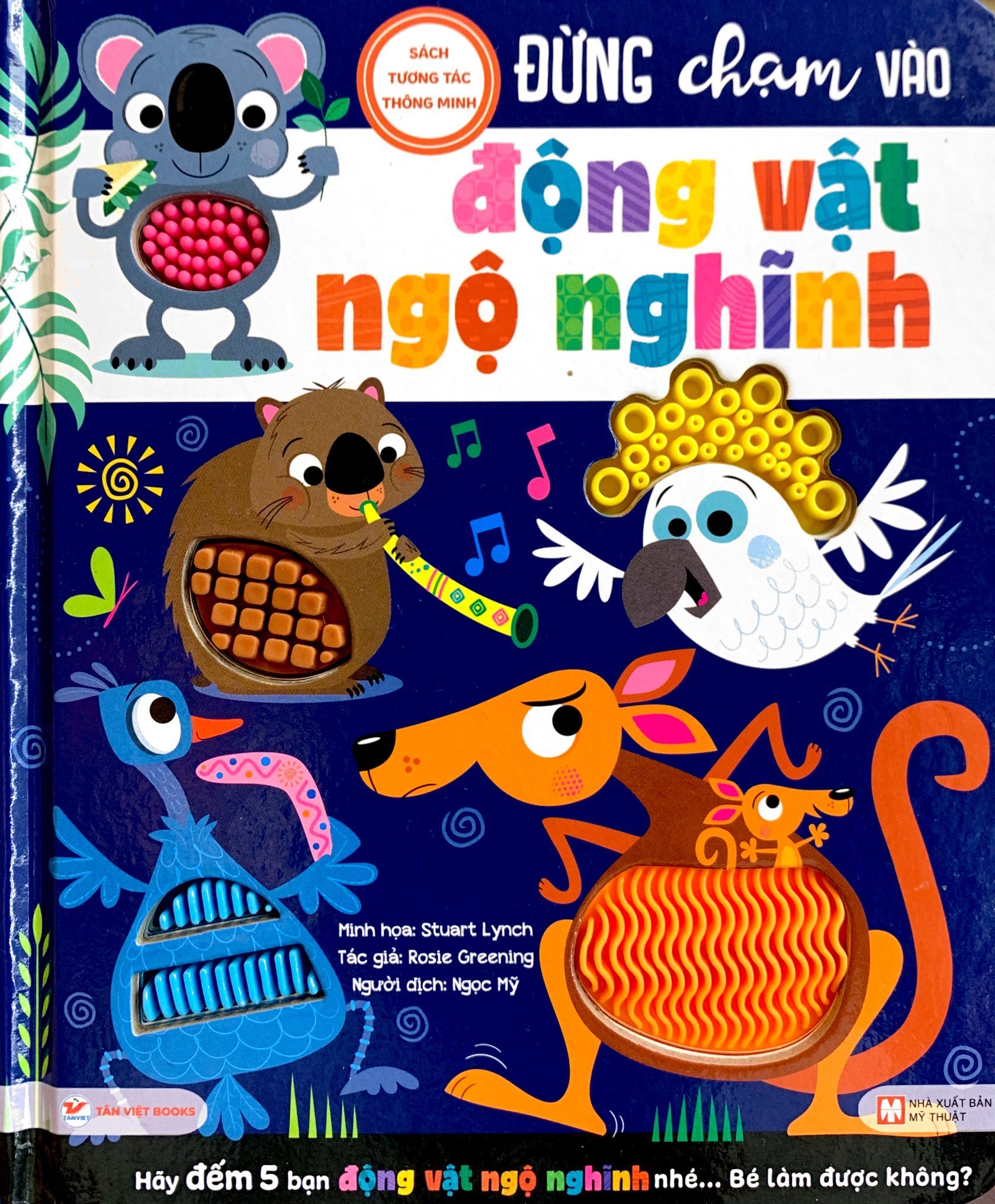 sách tương tác thông minh - đừng chạm vào động vật ngộ nghĩnh