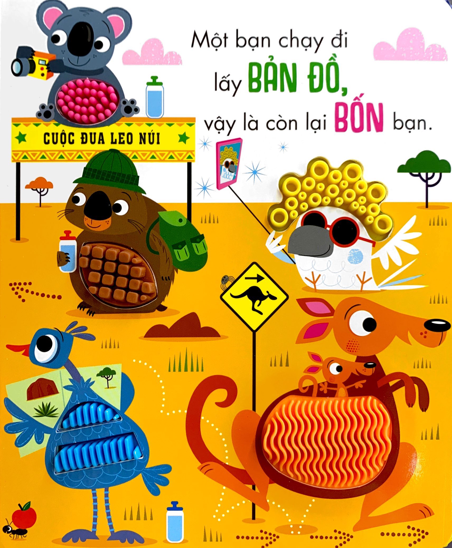 sách tương tác thông minh - đừng chạm vào động vật ngộ nghĩnh