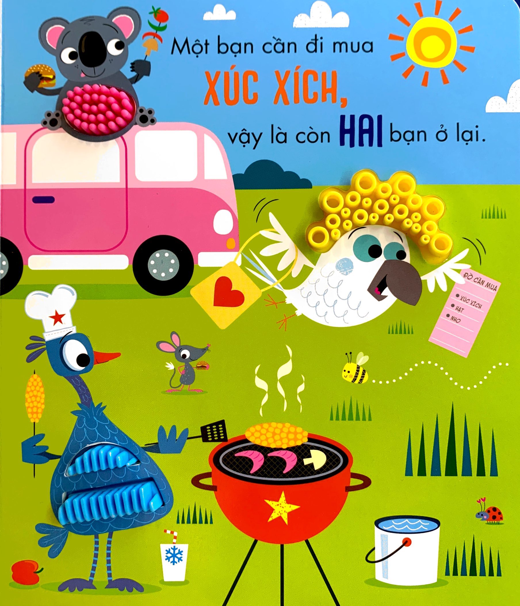 sách tương tác thông minh - đừng chạm vào động vật ngộ nghĩnh