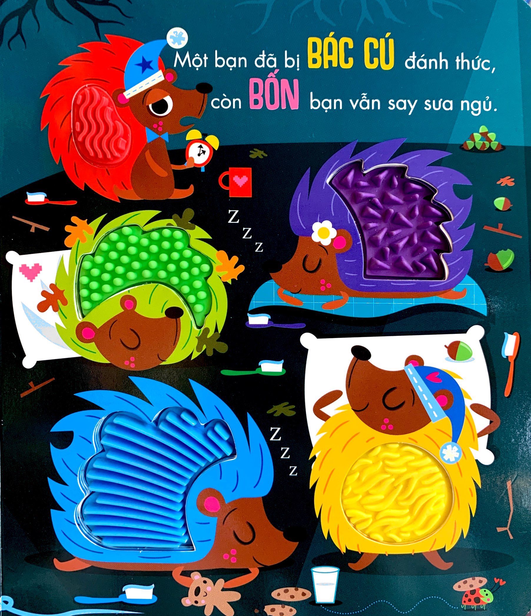 sách tương tác thông minh - đừng chạm vào nhím gai