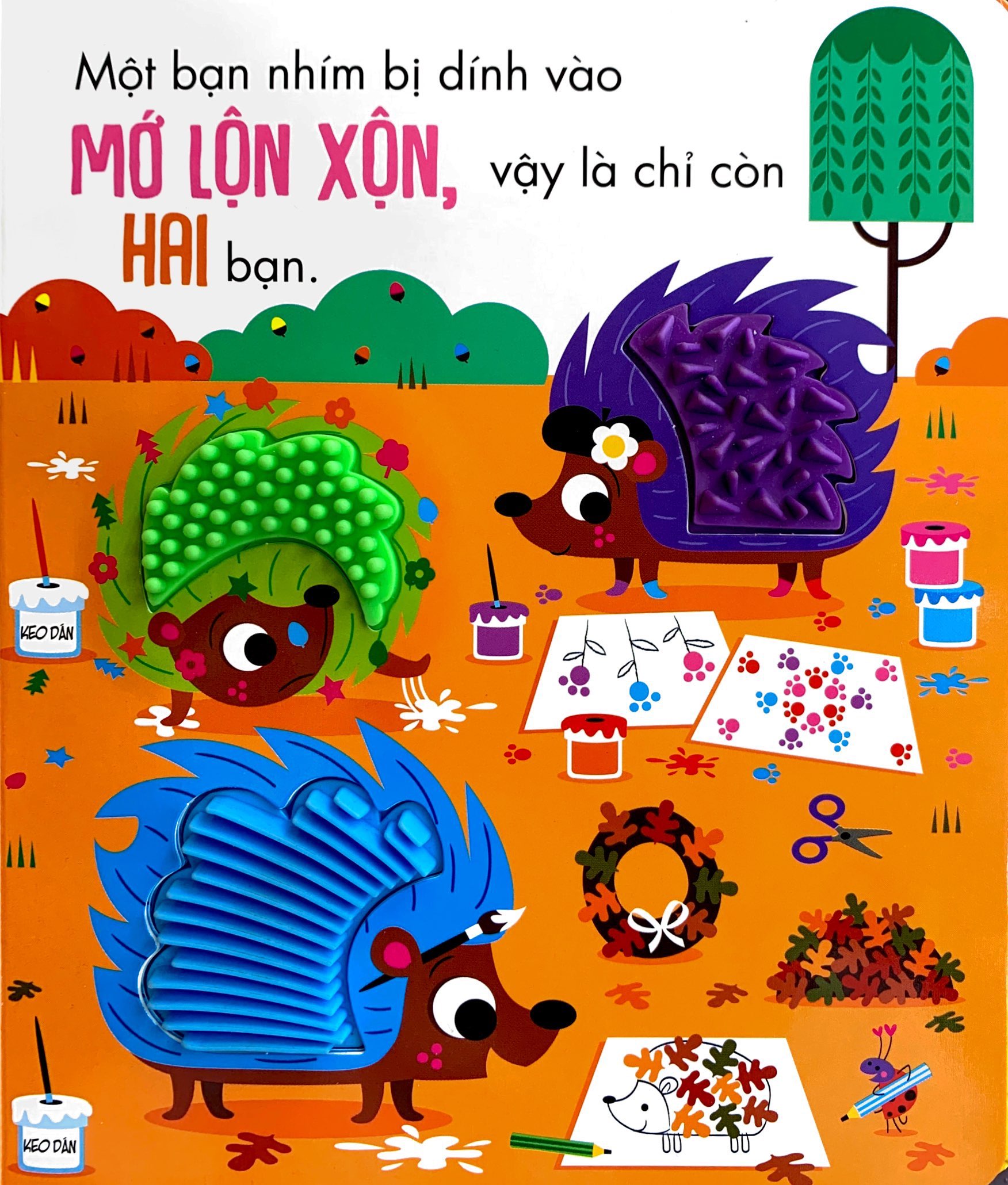 sách tương tác thông minh - đừng chạm vào nhím gai