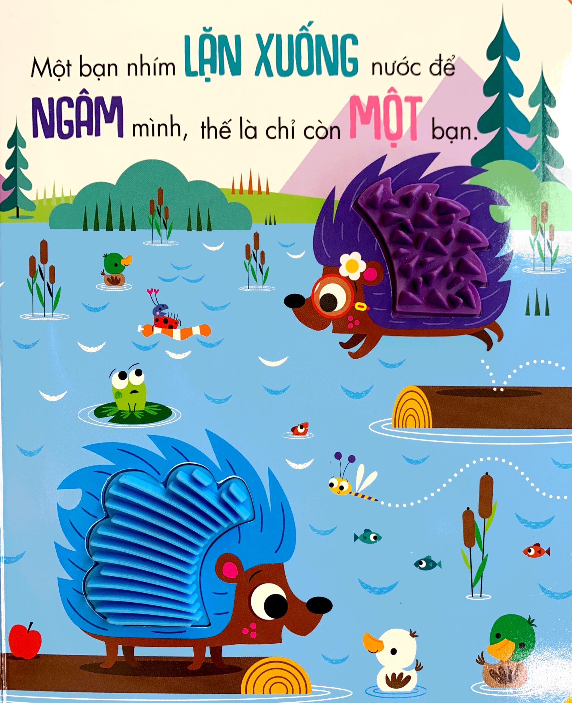 sách tương tác thông minh - đừng chạm vào nhím gai