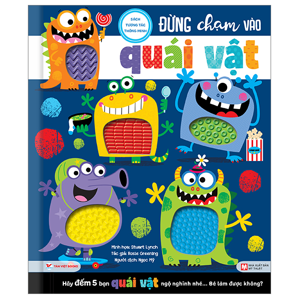 sách tương tác thông minh - đừng chạm vào quái vật