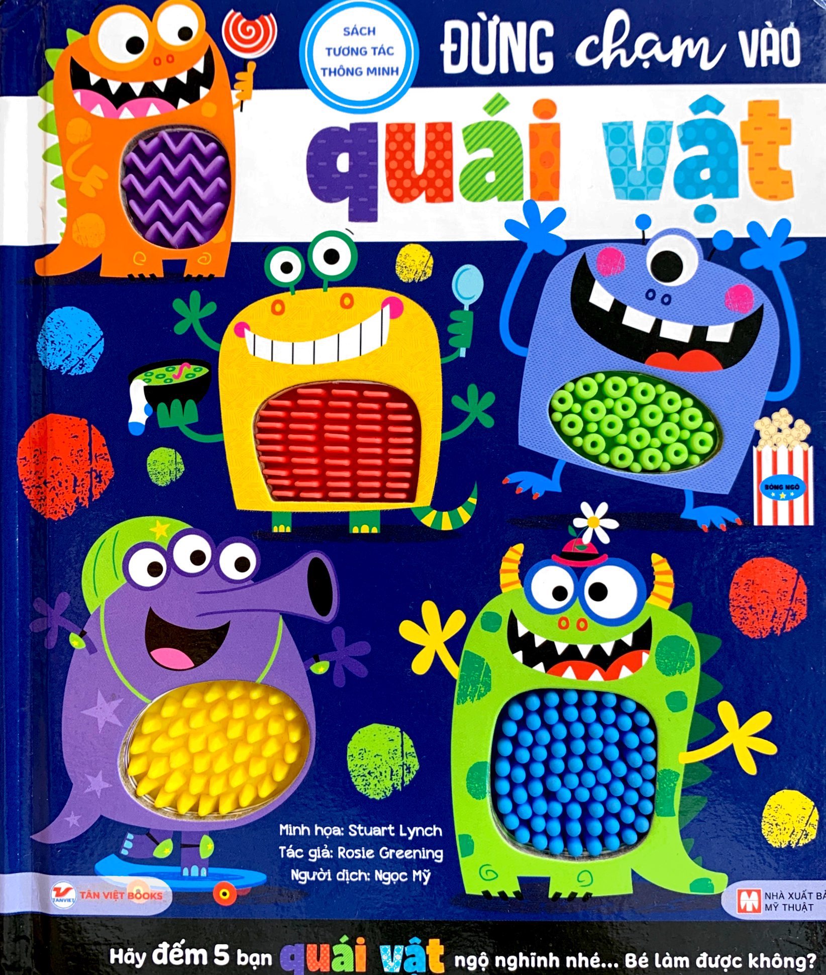 sách tương tác thông minh - đừng chạm vào quái vật