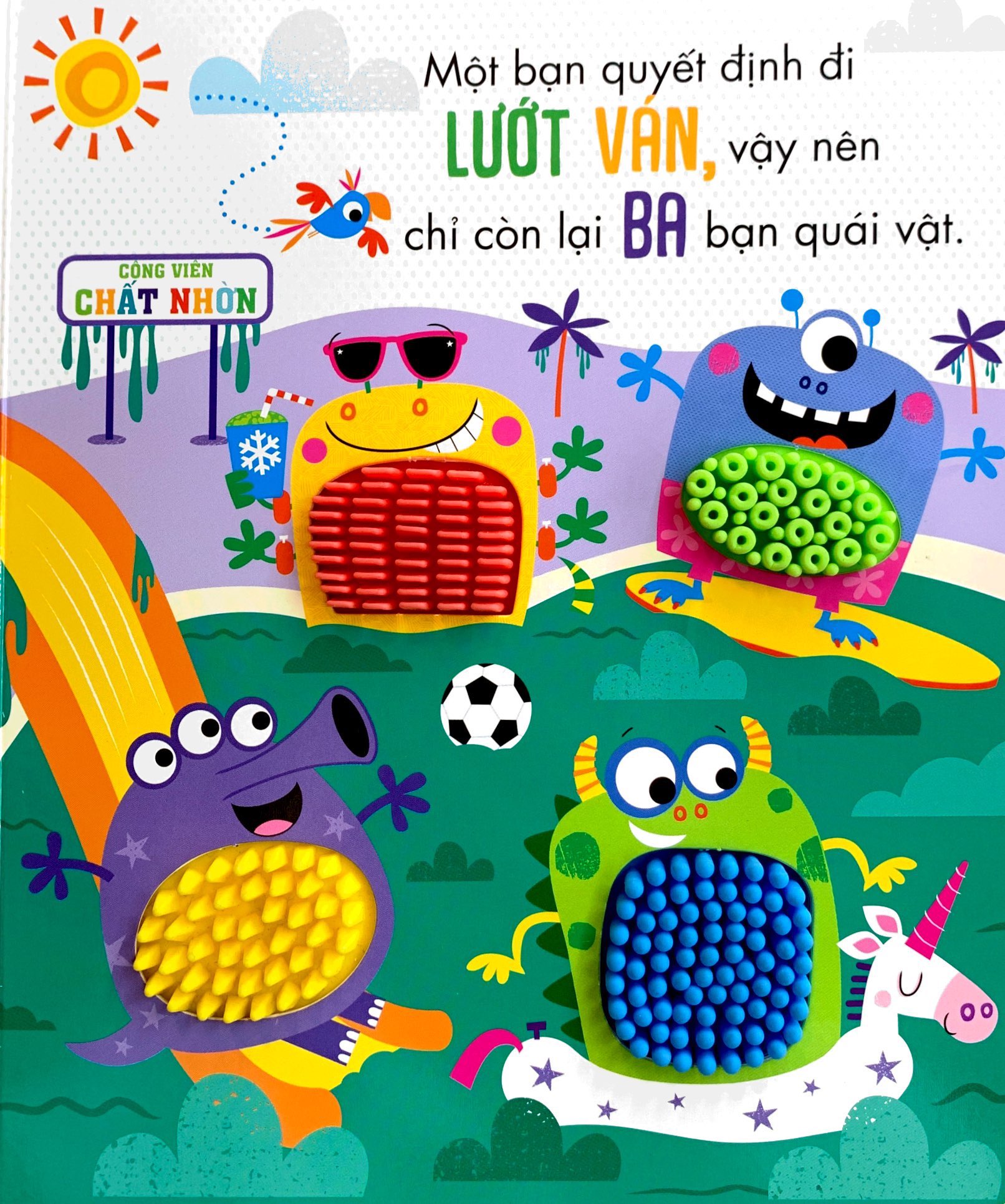 sách tương tác thông minh - đừng chạm vào quái vật