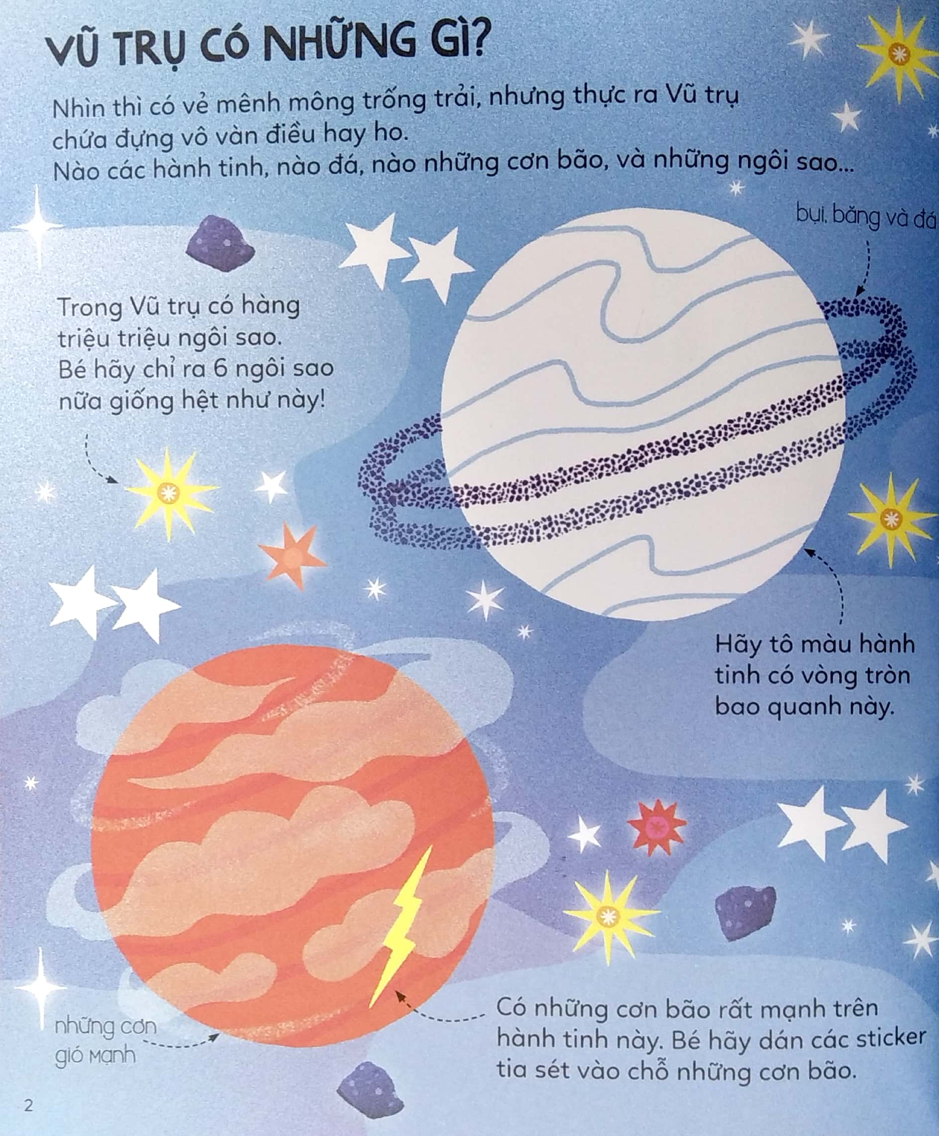 sách tương tác vừa học vừa chơi - vũ trụ diệu kỳ