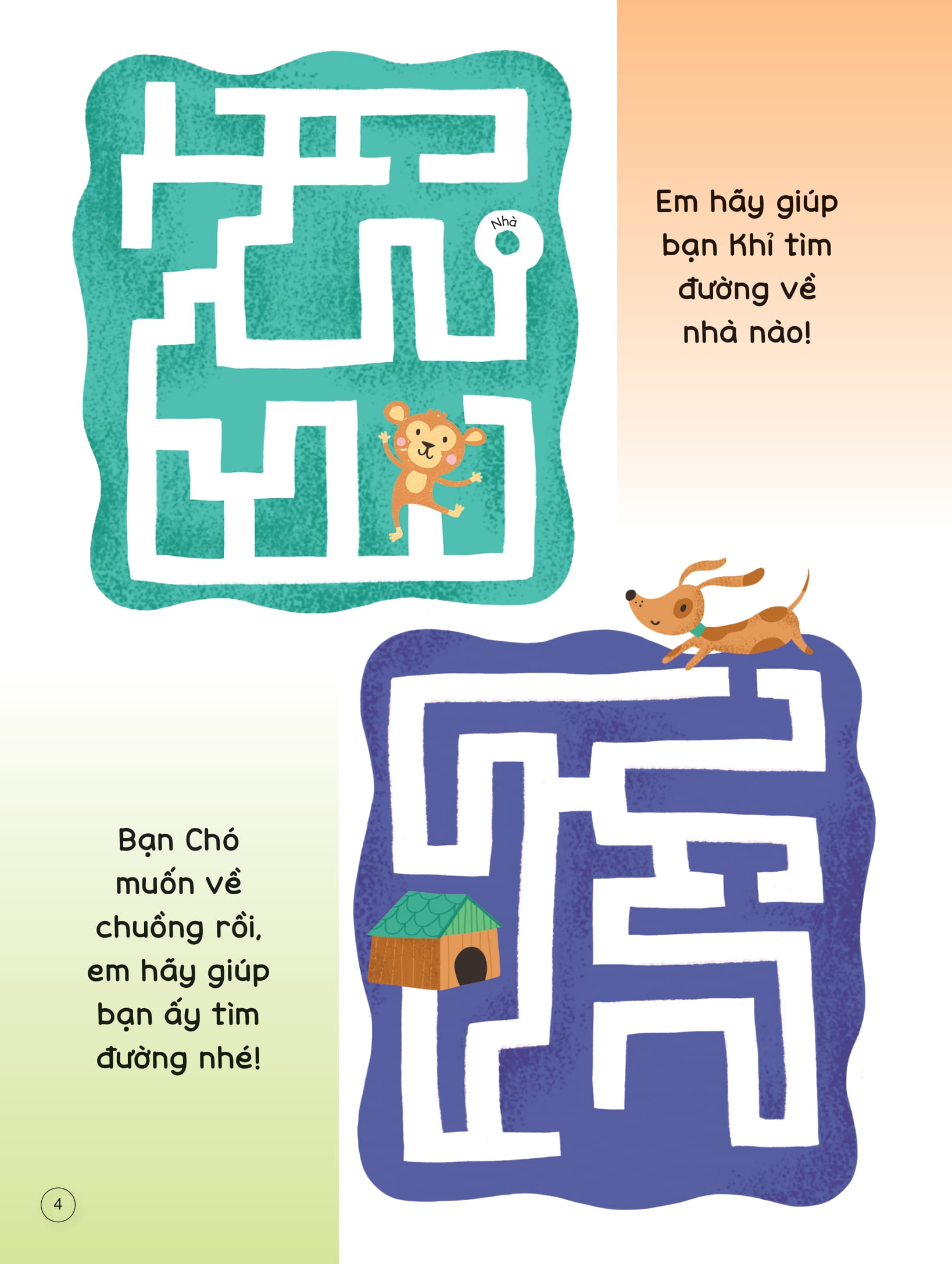 sách viết xóa thông minh - mê cung và nối số