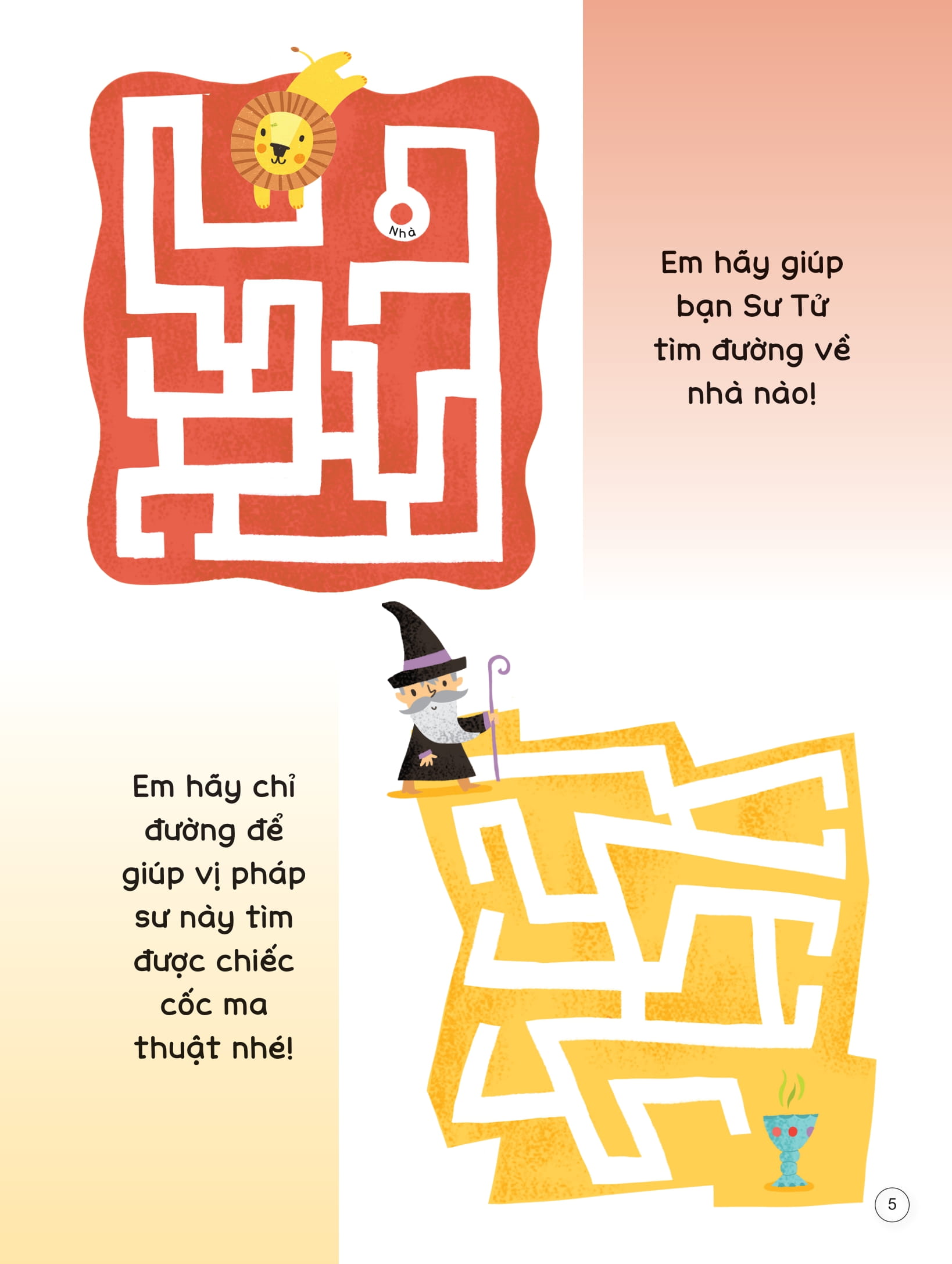 sách viết xóa thông minh - mê cung và nối số