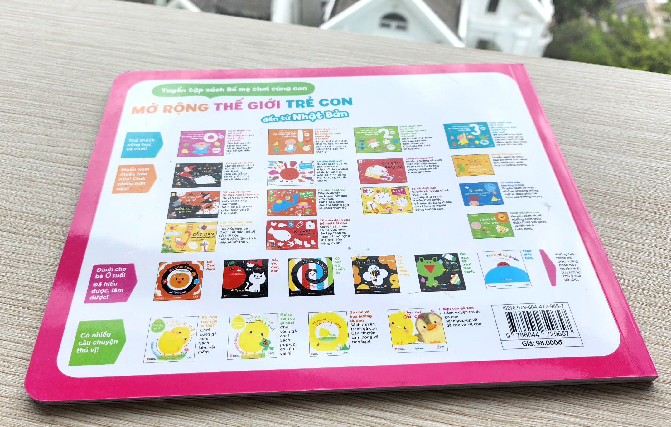 sách vui chơi tương tác "bé bước đầu khám phá" - bé cùng vui chơi luyện tập - sách dành cho bé 0 tuổi