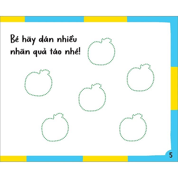 sách vui chơi tương tác "bé học điều hay" - bé cùng vui chơi luyện tập - sách dành cho bé 1 tuổi