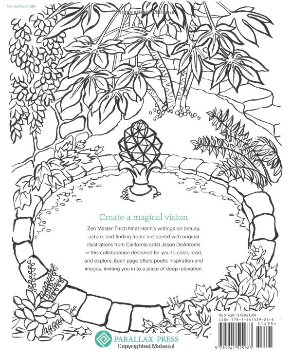 sacred places: a mindful journey and coloring book