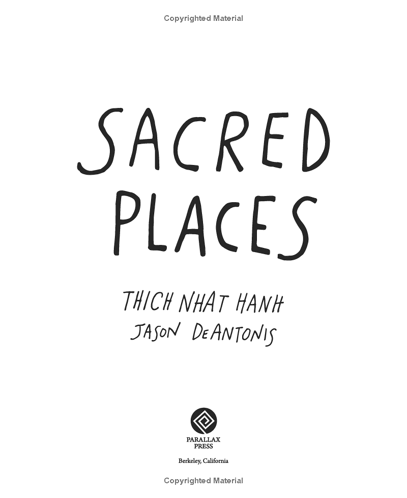 sacred places: a mindful journey and coloring book