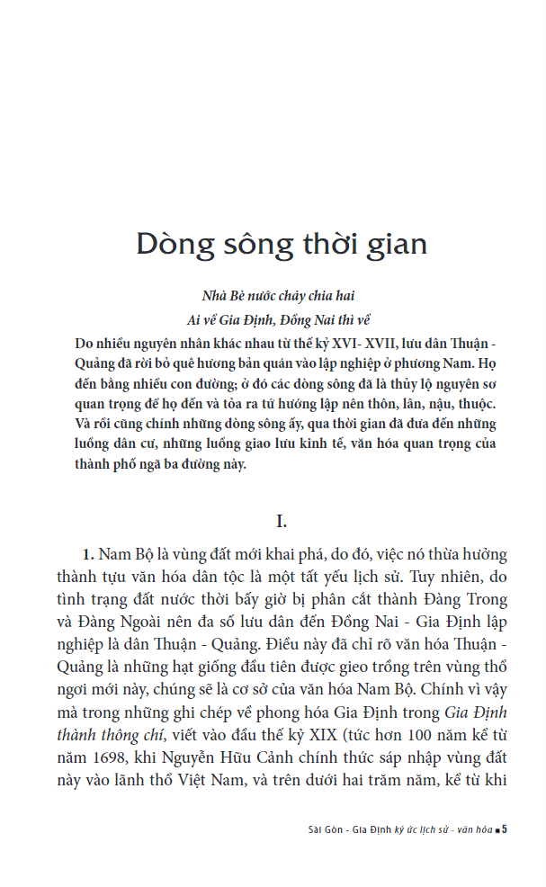 sài gòn gia định: ký ức lịch sử - văn hoá (tái bản 2019)