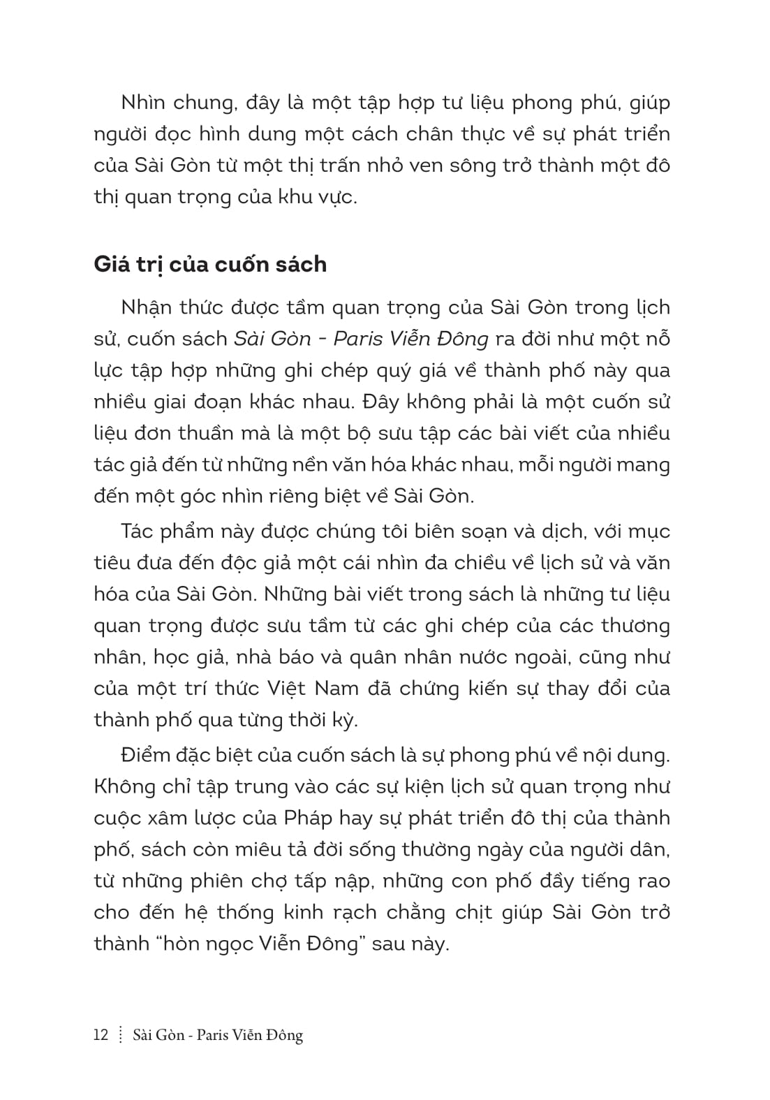 Sai Gon - Paris Vien Dong