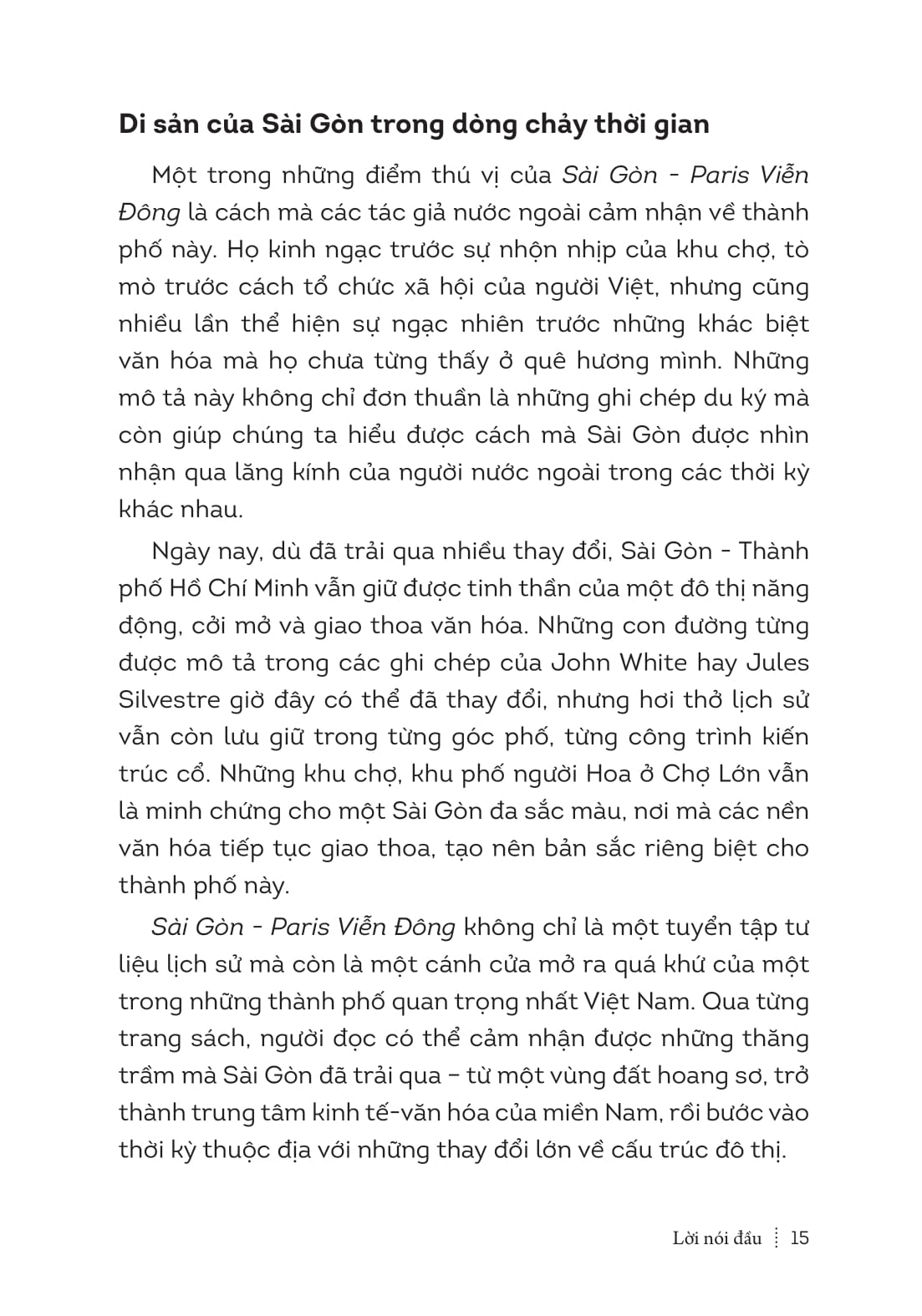 Sai Gon - Paris Vien Dong