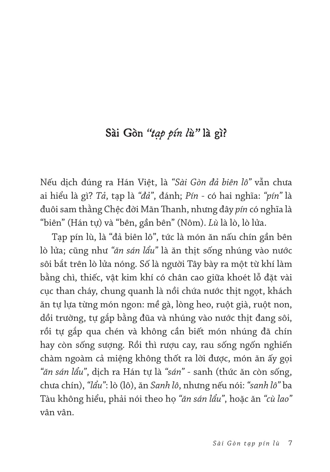 sài gòn tạp pín lù