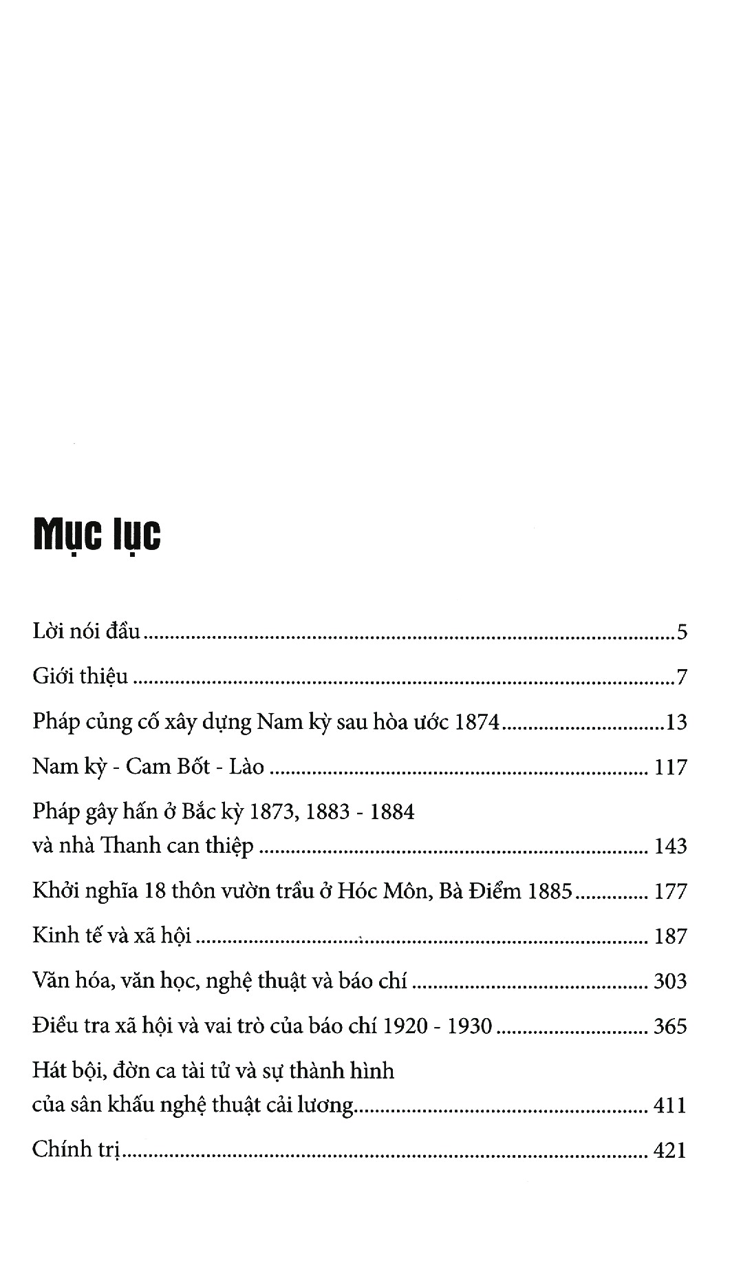 sài gòn và nam kỳ trong thời kỳ canh tân 1875-1925