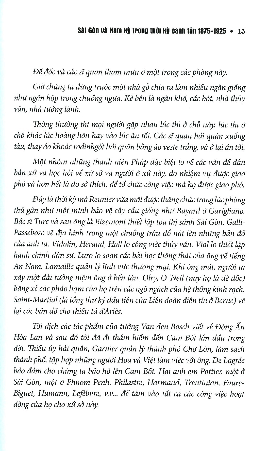 sài gòn và nam kỳ trong thời kỳ canh tân 1875-1925