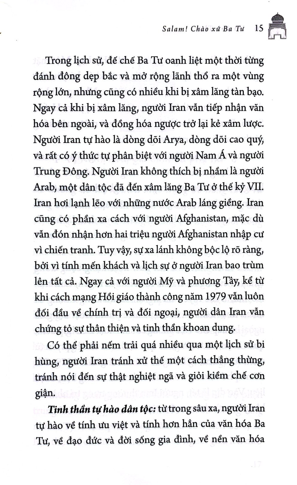 salam! chào xứ ba tư