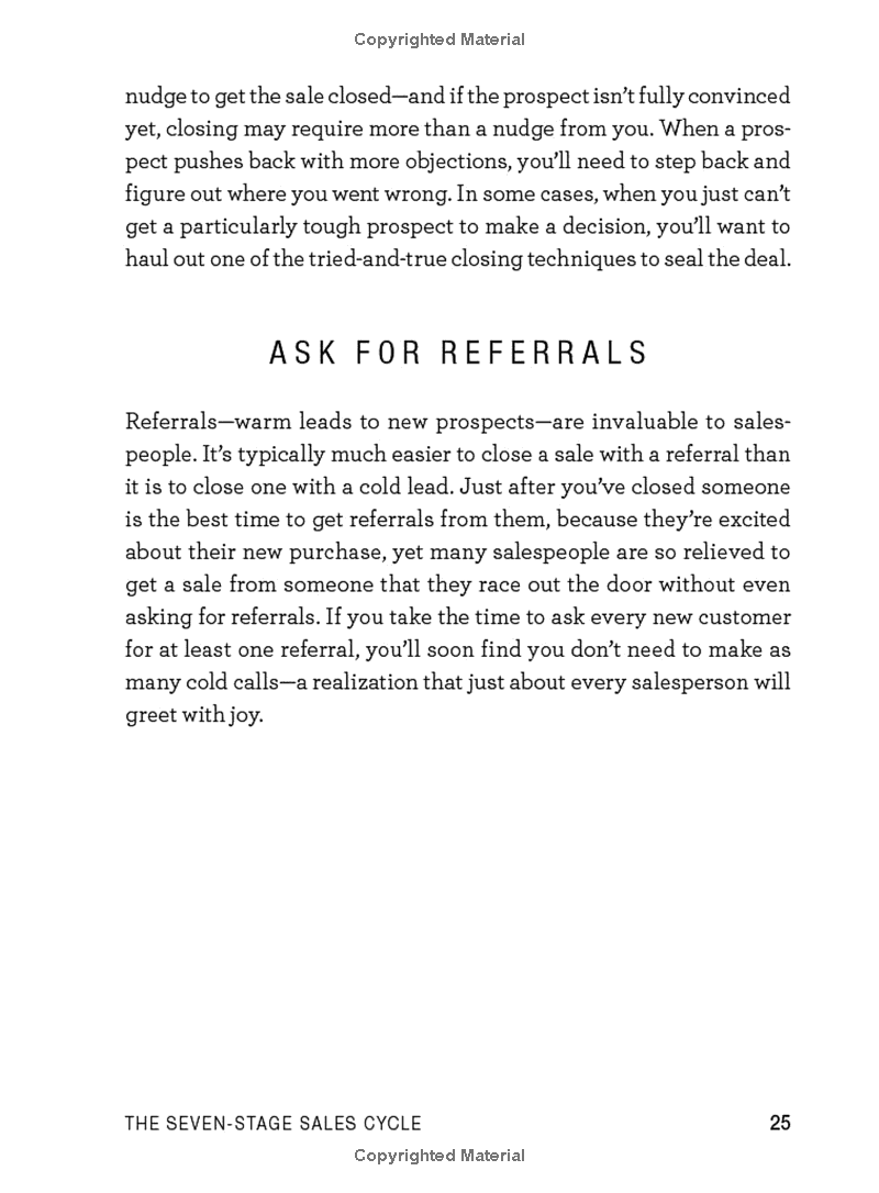 sales 101: from finding leads and closing techniques to retaining customers and growing your business, an essential primer on how to sell (adams 101)