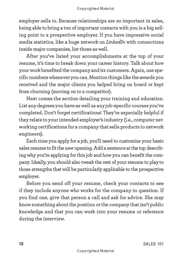 sales 101: from finding leads and closing techniques to retaining customers and growing your business, an essential primer on how to sell (adams 101)