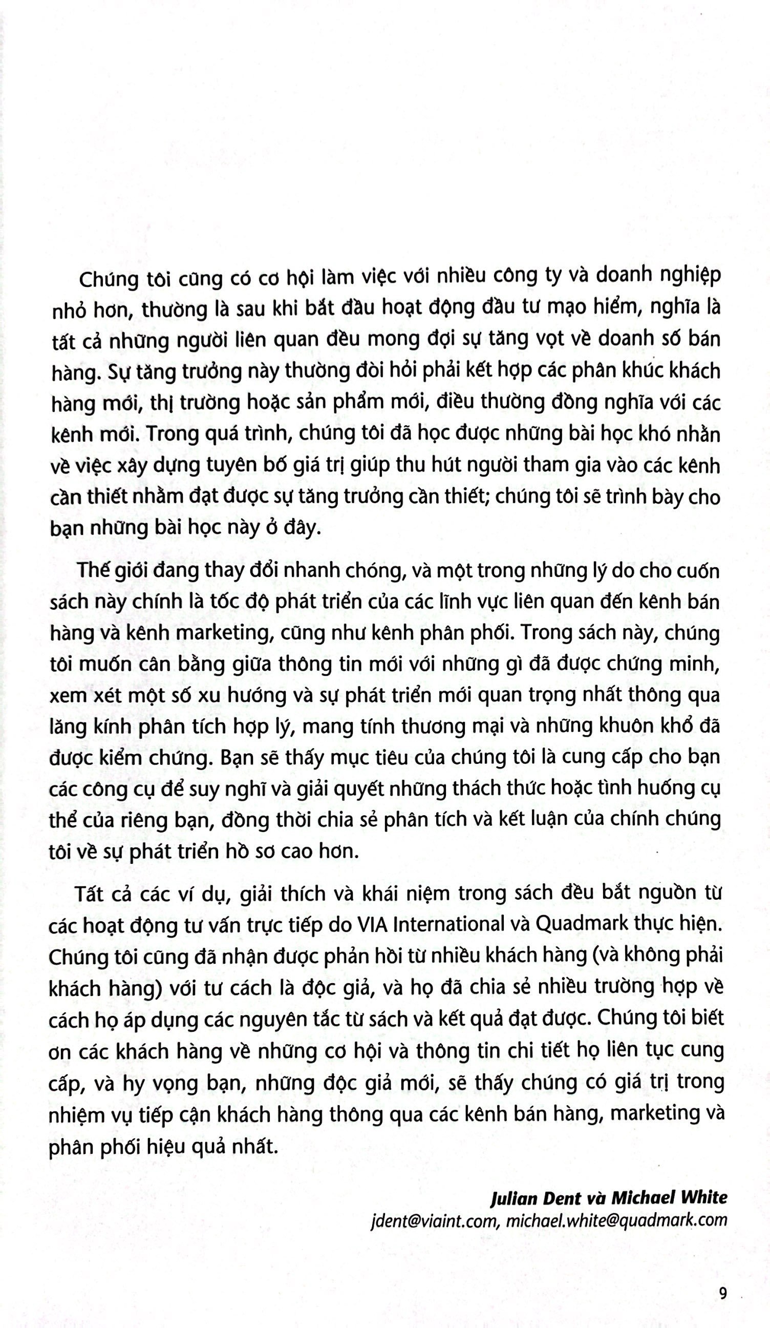 sales and marketing channels - tạo kênh bán hàng và marketing