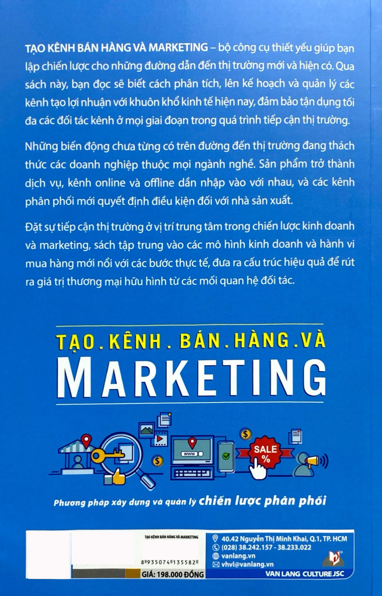 sales and marketing channels - tạo kênh bán hàng và marketing