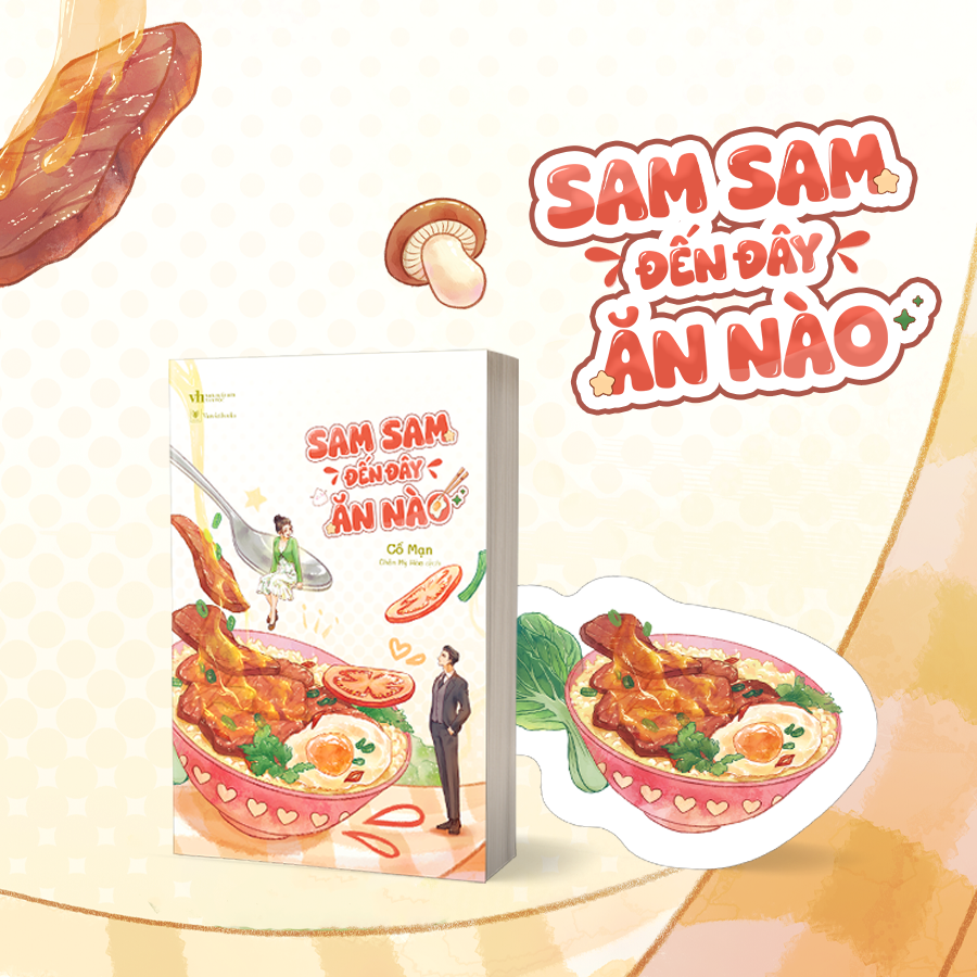 Sam Sam Den Day An Nao - Ban Dac Biet - Tang Kem Moc Khoa Mica 2 Manh + Bookmark Be Hinh To Com + Bookmark Be Hinh Sam Sam + Bookmark Be Hinh Phong Dang + Card Lenticular + Poster