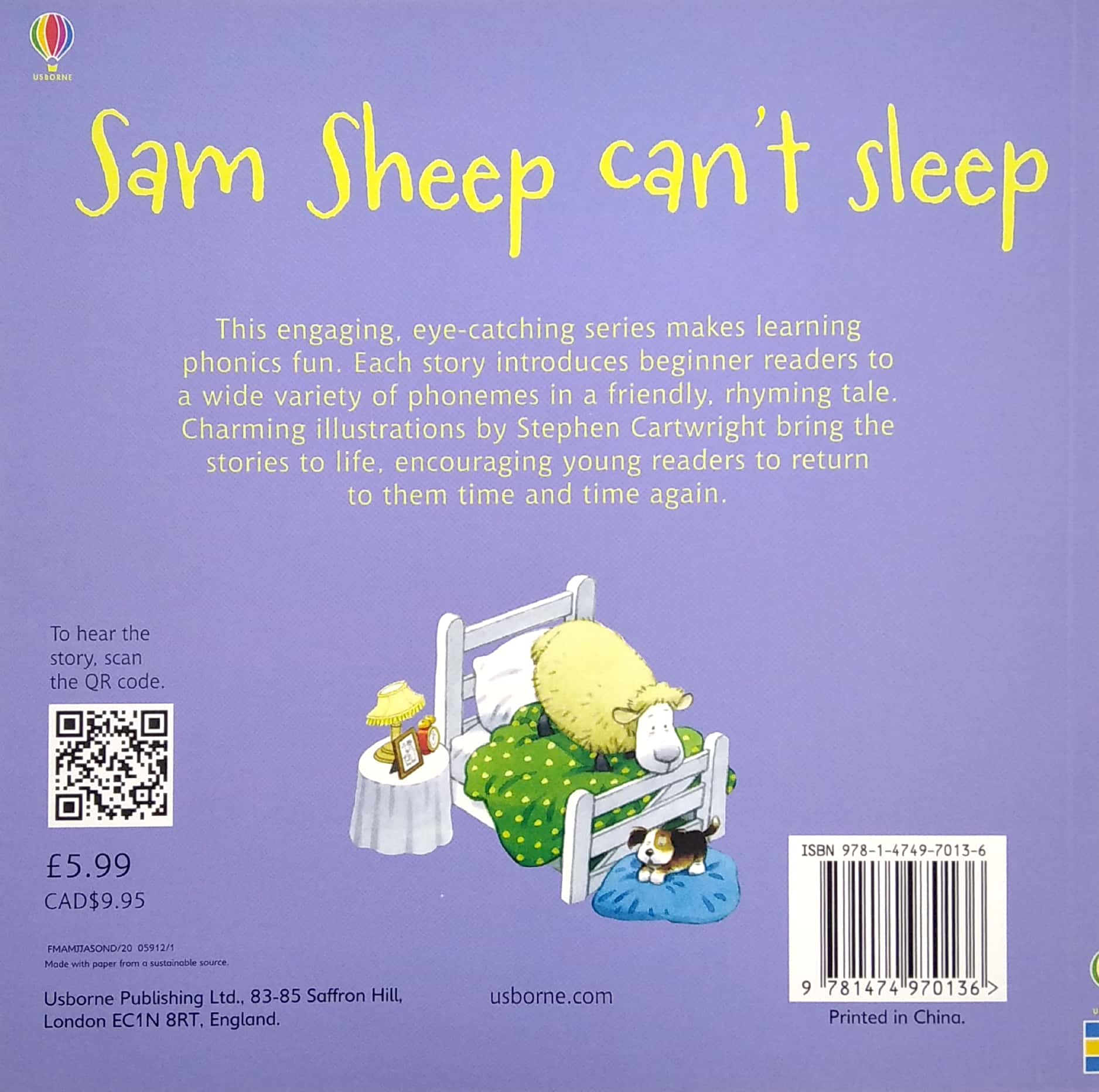 sam sheep can't sleep