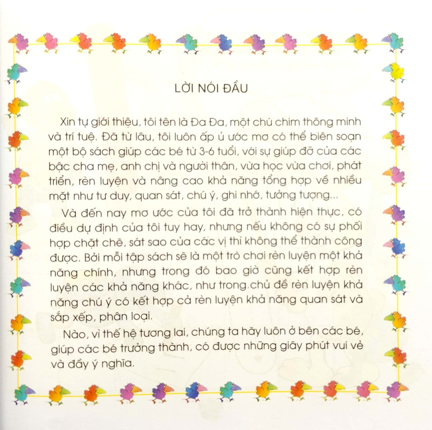 sân chơi trí tuệ của chim đa đa - trò chơi rèn luyện khả năng nhận thức (tái bản 2022)