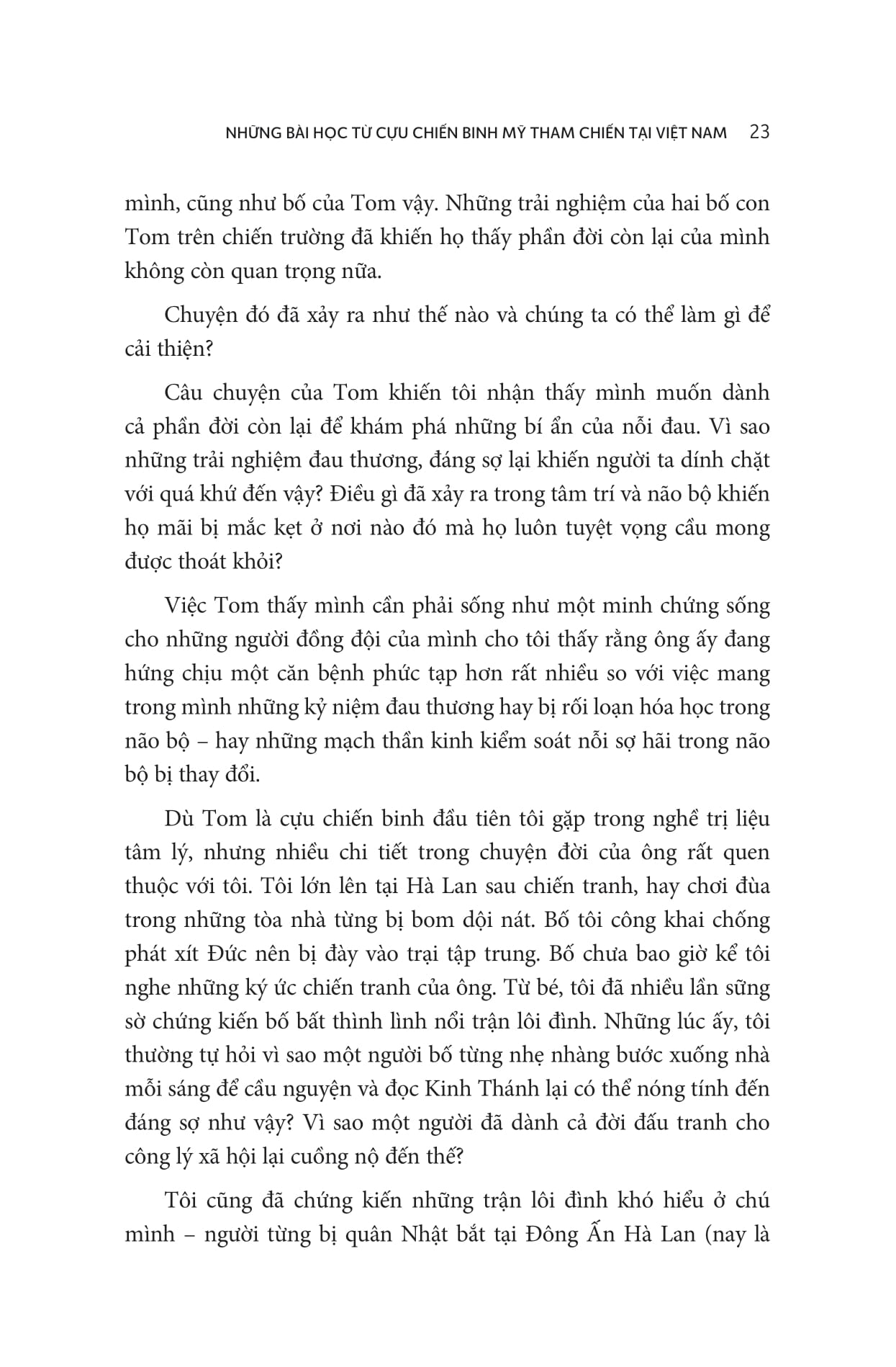 sang chấn tâm lý - hiểu để chữa lành