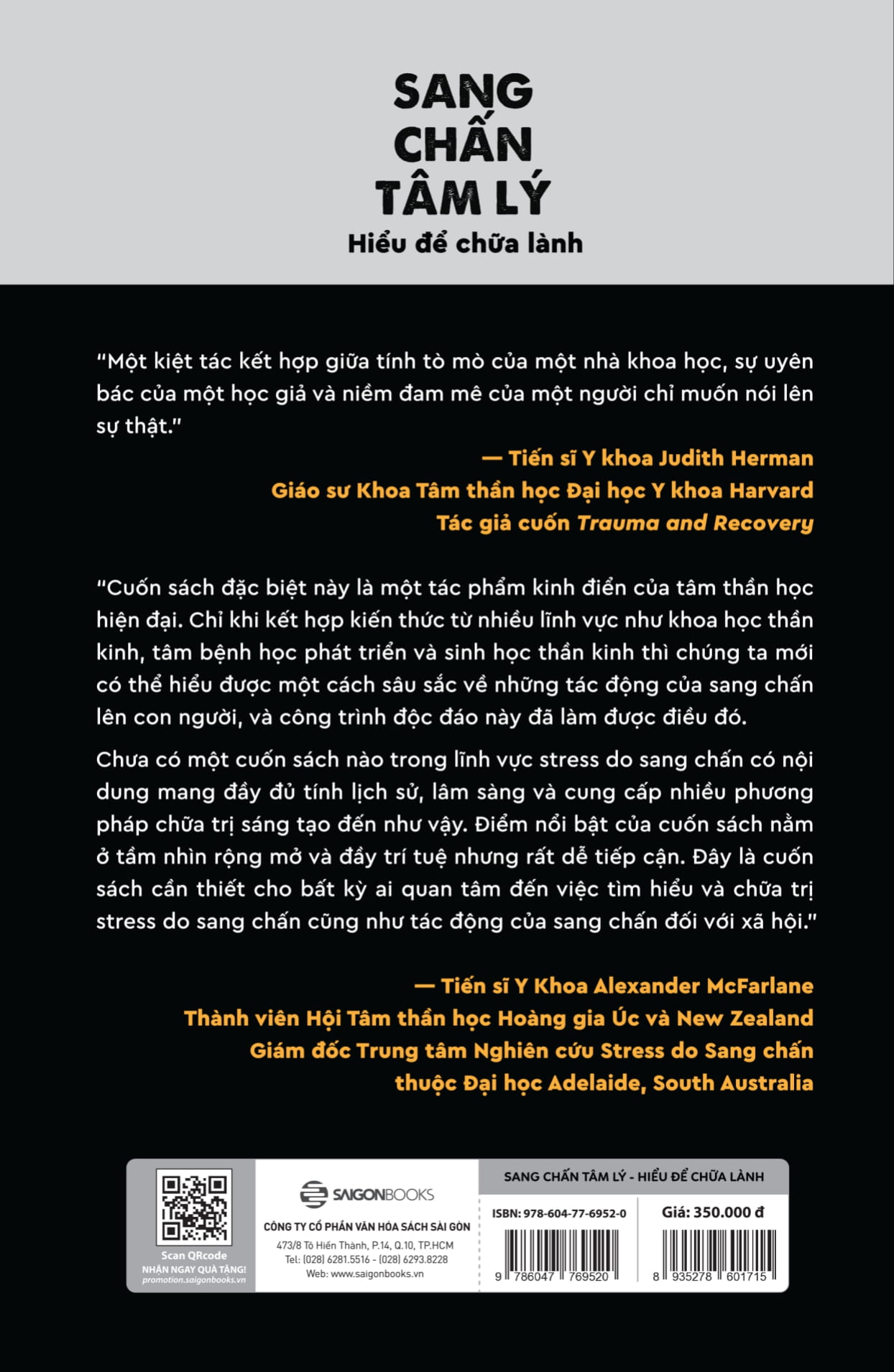 sang chấn tâm lý - hiểu để chữa lành